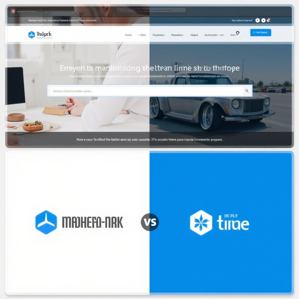 Brand transformation before and after